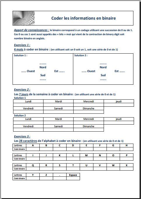 Fiche 1